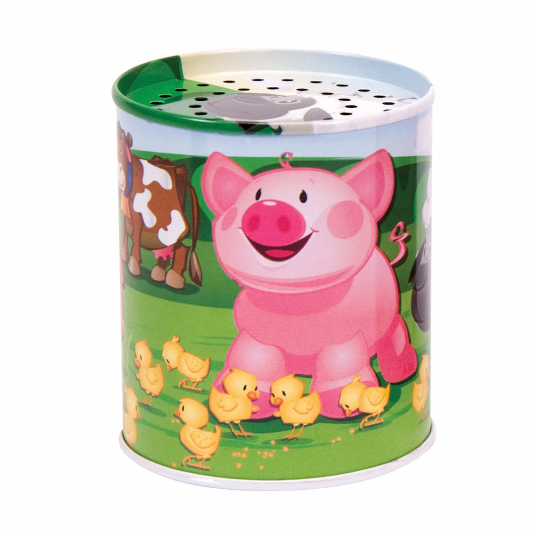 Animal Noises Sound Maker Tin