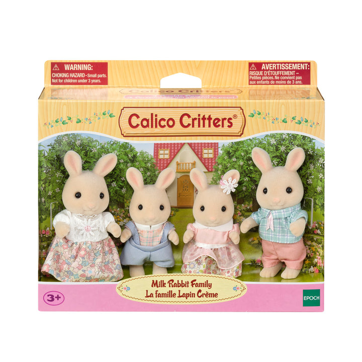 Milk Rabbit Animal Family Sets