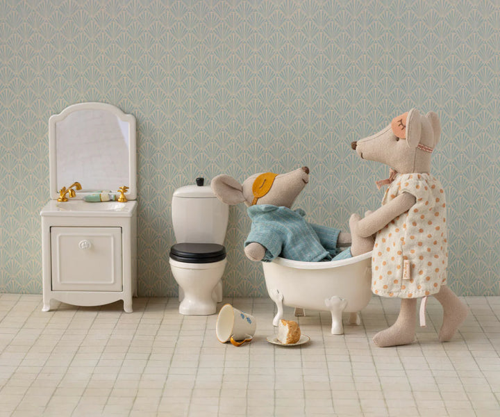 Mouse Sink Dresser - Off White
