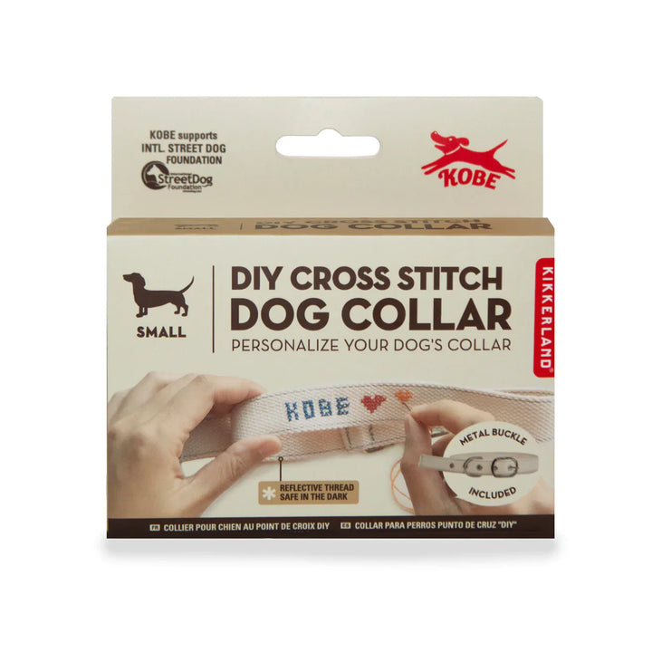 Small DIY Cross Stitch Dog Collar