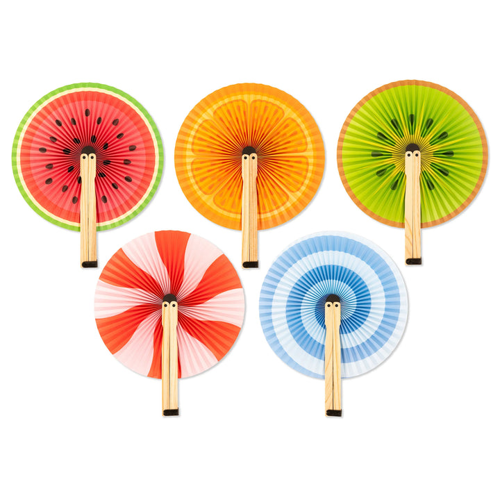 Fruity Paper Fans