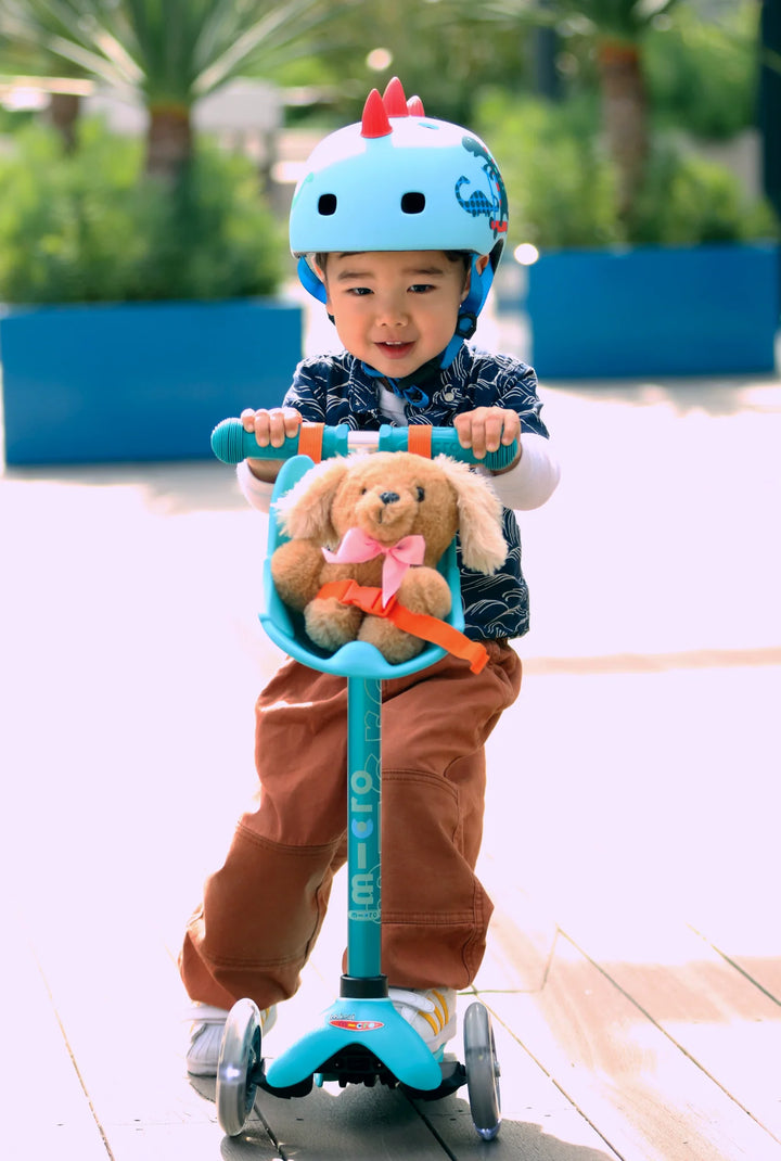 Teal Owl Doll Seat for Toys