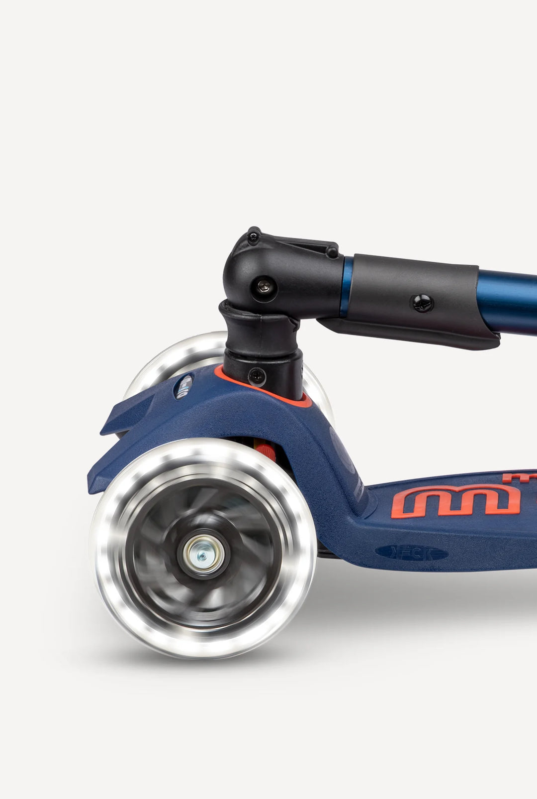 Maxi Deluxe Foldable LED Scooter Navy Red