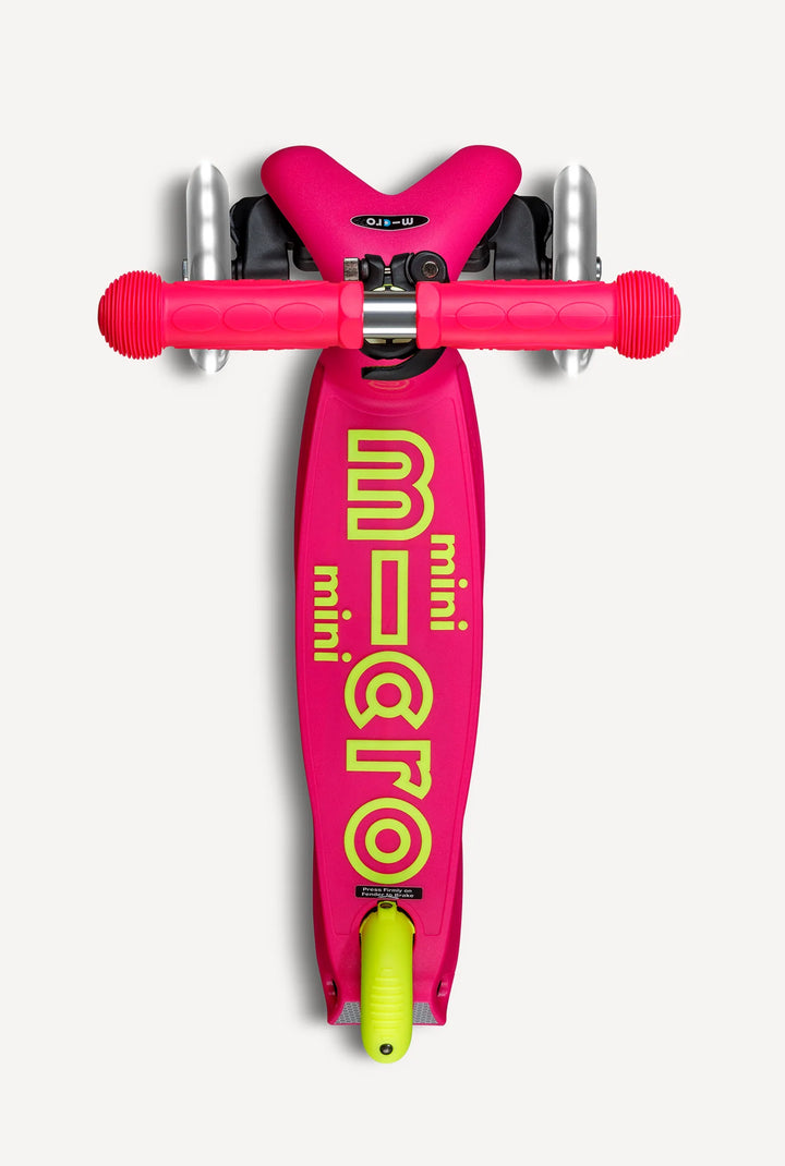 Mini Flamingo Pink Yellow LED Neon Scooter