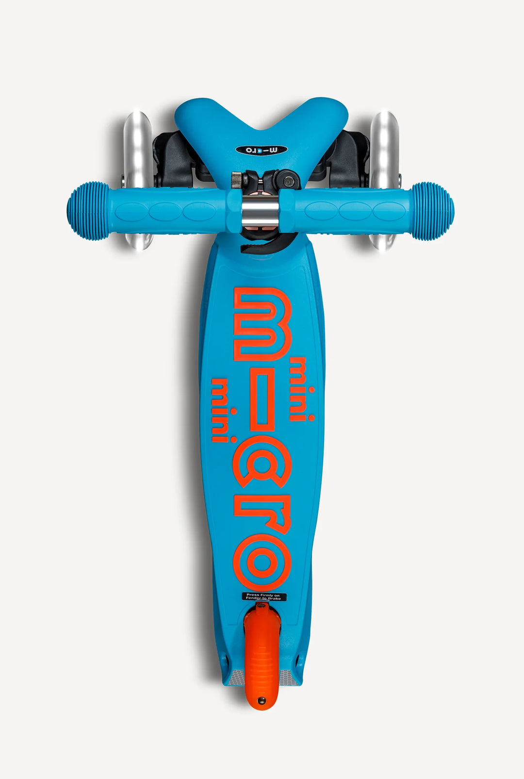Mini Sunset Orange Aqua LED Neon Scooter