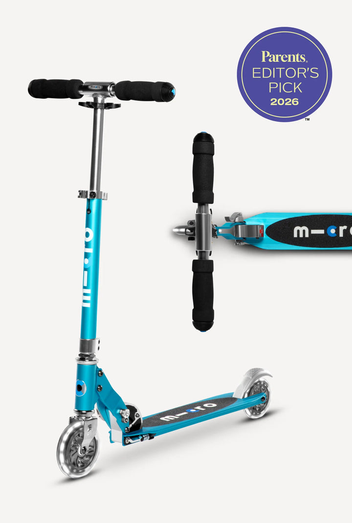Ocean Blue Sprite LED Scooter