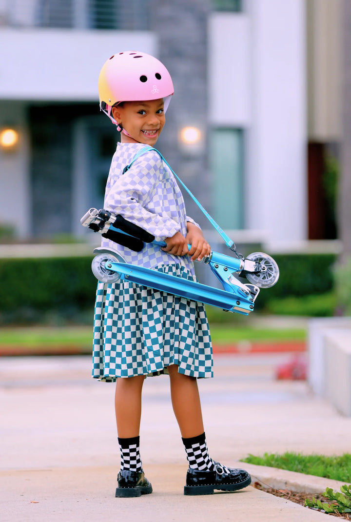 Ocean Blue Sprite LED Scooter