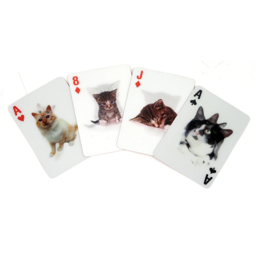 Cat 3-D Playing Cards