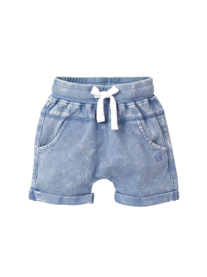 Harem Short Blue Wash
