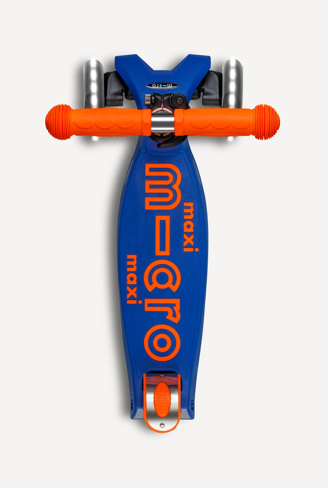 Maxi Blaze Orange Blue Foldable Neon LED Scooter