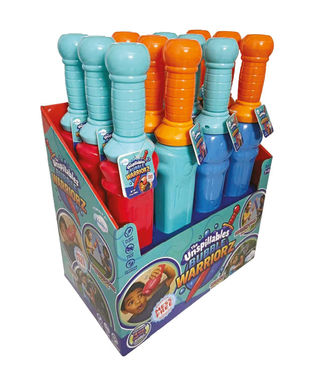 Warriorz Sword Bubble Bottles