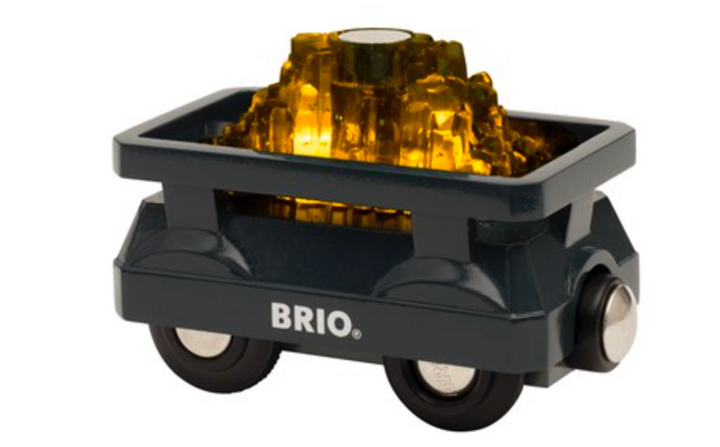 Light Up Gold Wagon Train