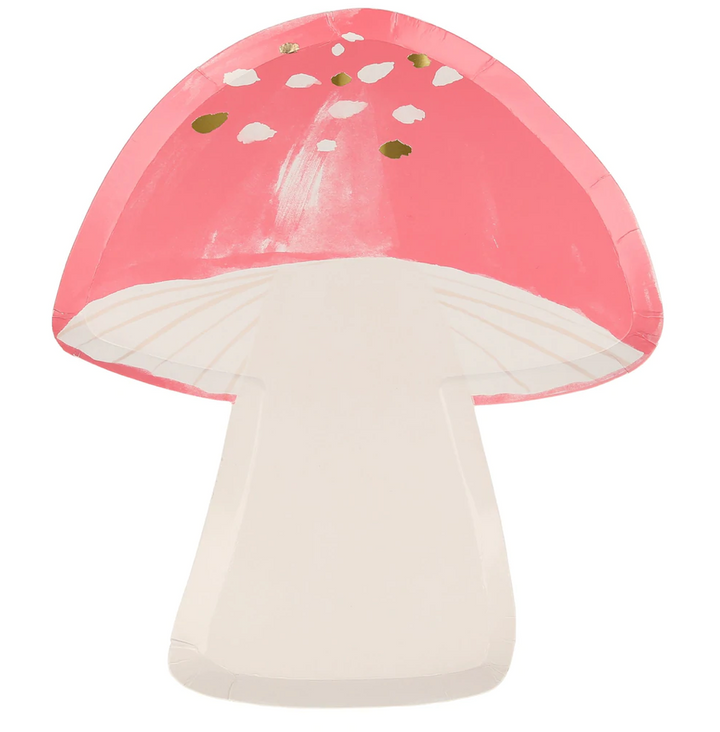 Mushroom Party Plates