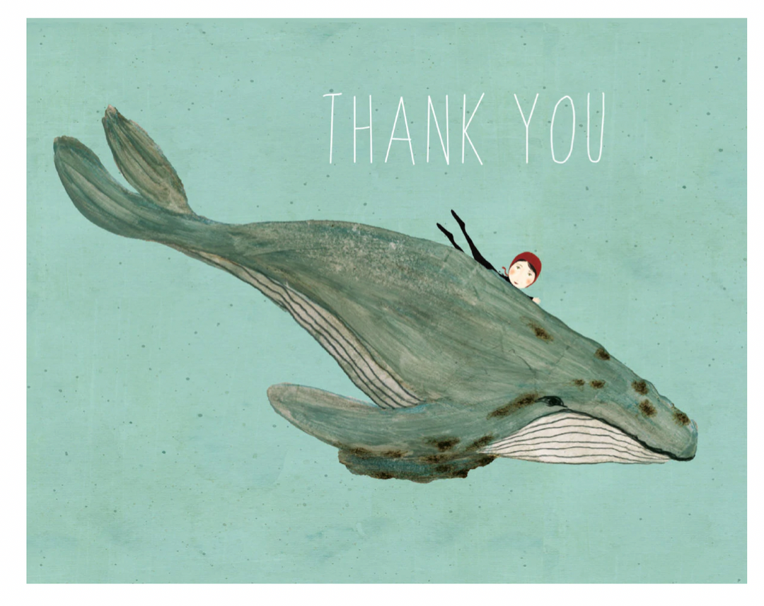 Whale Song Chic Notecard Box