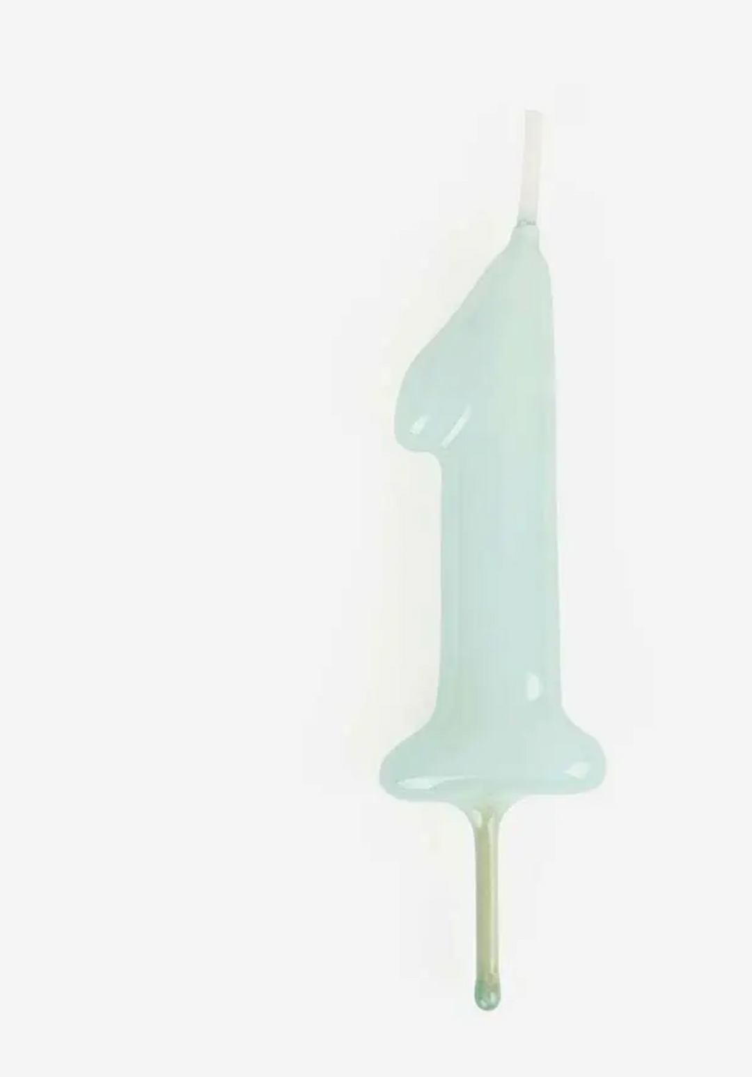 Blue Number Candles