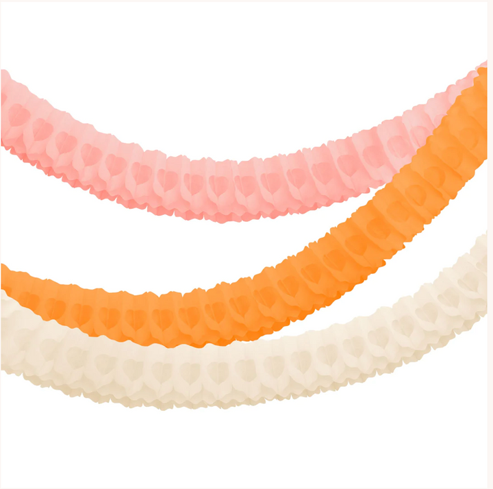 Pink Honeycomb Garlands
