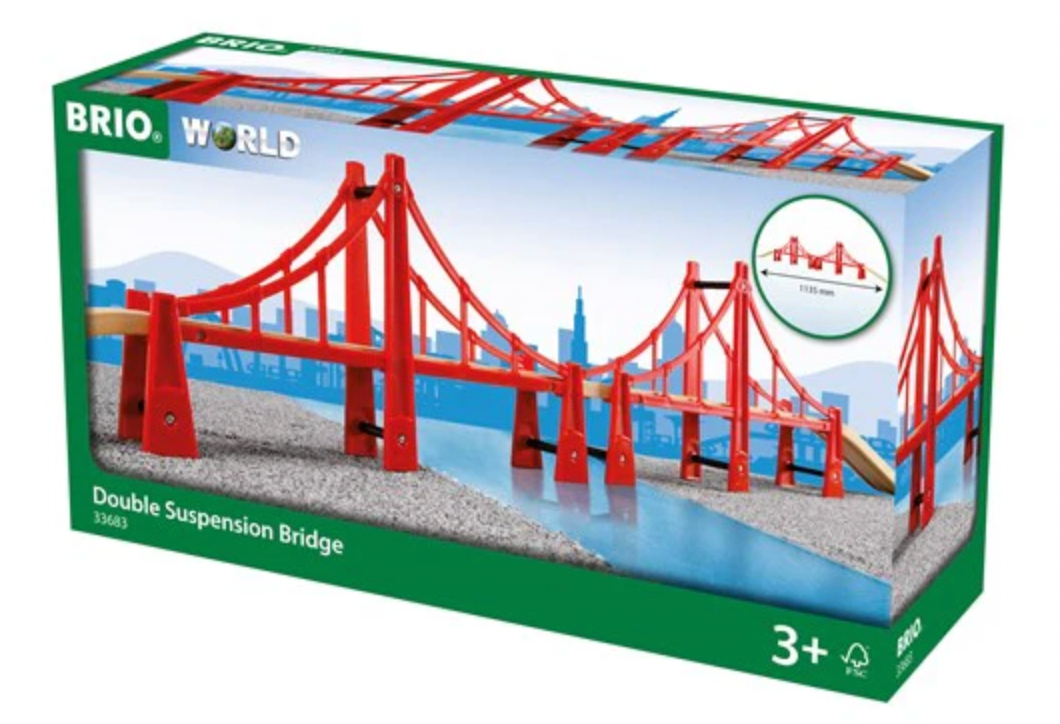 Double Suspension Train Bridge