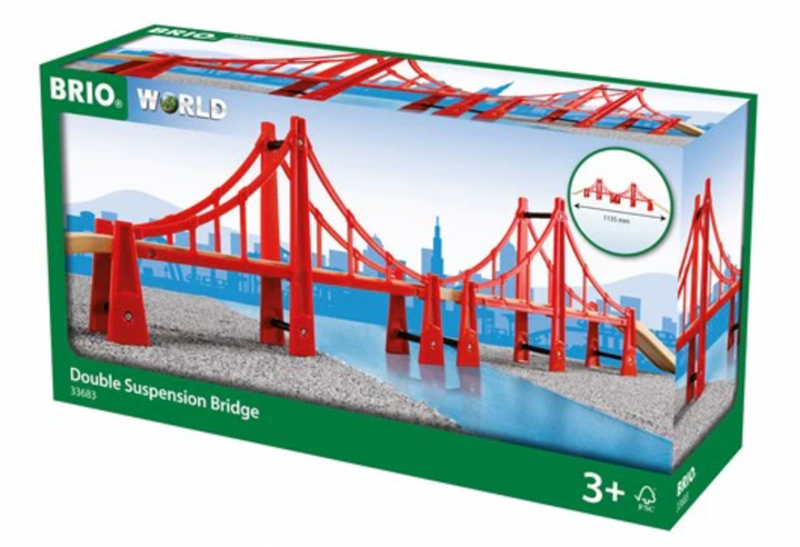 Double Suspension Train Bridge