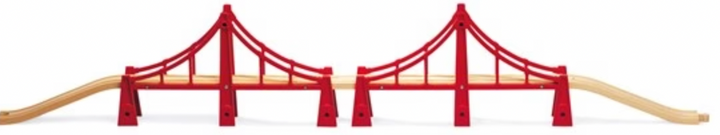 Double Suspension Train Bridge