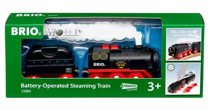 Battery-Operated Steam Train