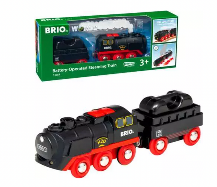 Battery-Operated Steam Train