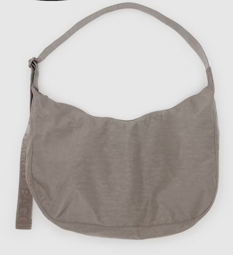 Large Nylon Crescent Bag