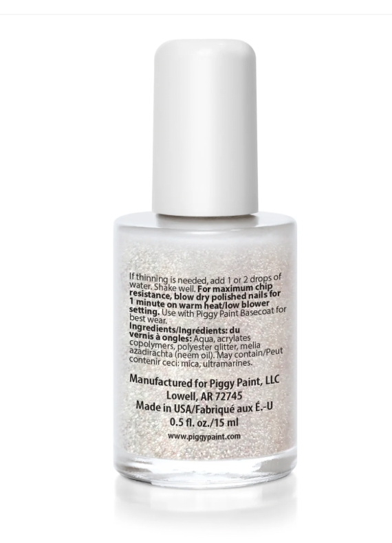 Glitter Topcoat - Clear Glitter Gloss