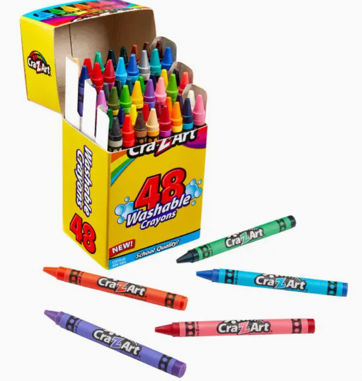 Washable Crayons 48ct