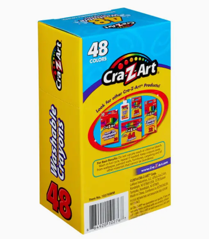 Washable Crayons 48ct