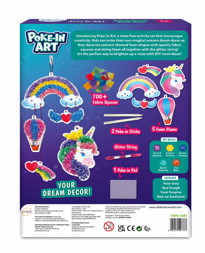 Magical Unicorn Poke-In Art