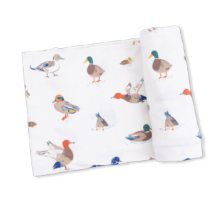 Ducks Swaddle Blanket