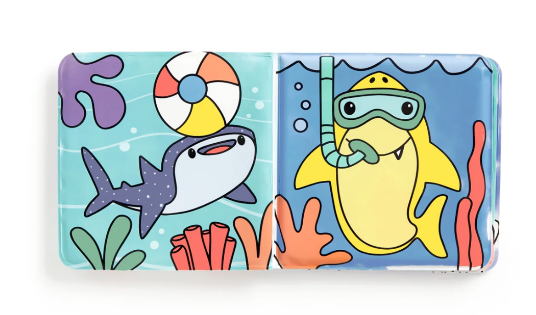 Shark Splash Color Magic Bath Book