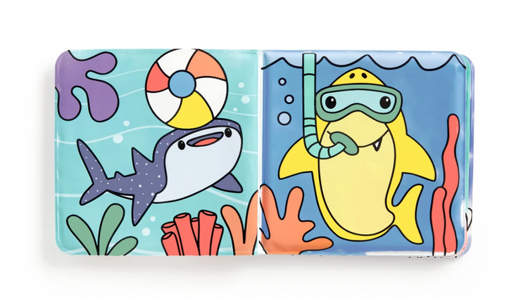Shark Splash Color Magic Bath Book