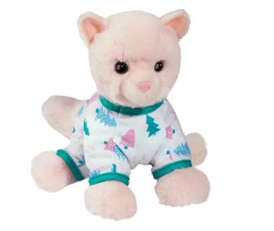 Pink Kitty with PJs Small