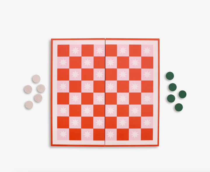 Checkers & Backgammon Board