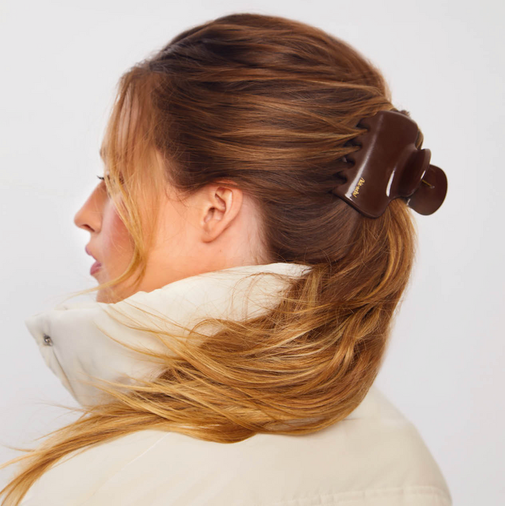 Claw Hair Clip Chocolate Brown