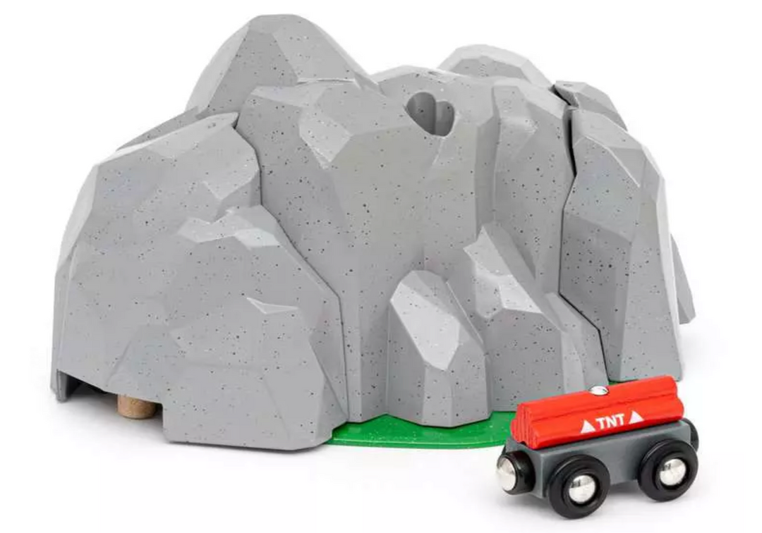 Dynamite Exploding Tunnel