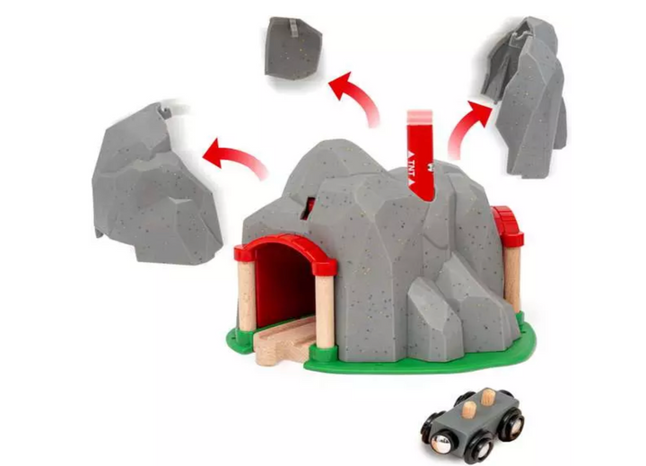 Dynamite Exploding Tunnel