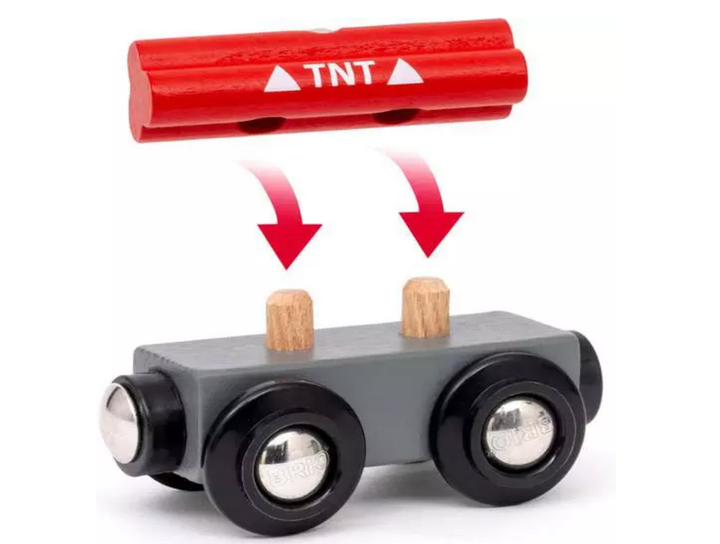 Dynamite Exploding Tunnel