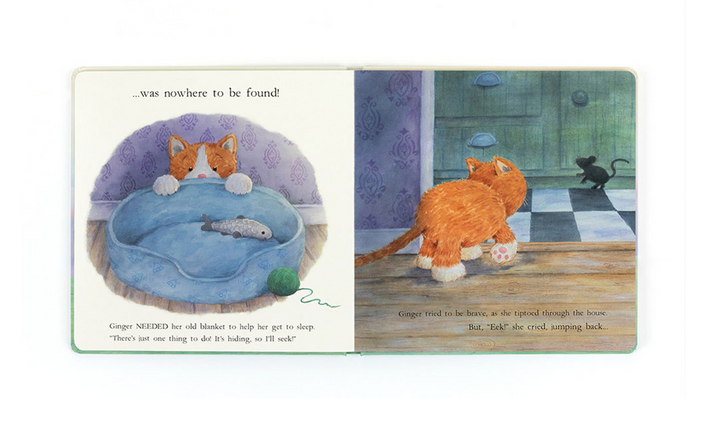 Ginger, The Courageous Kitten Book