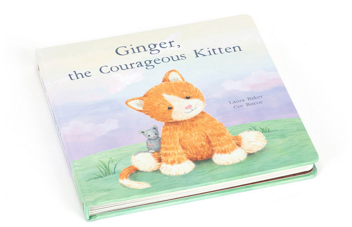 Ginger, The Courageous Kitten Book