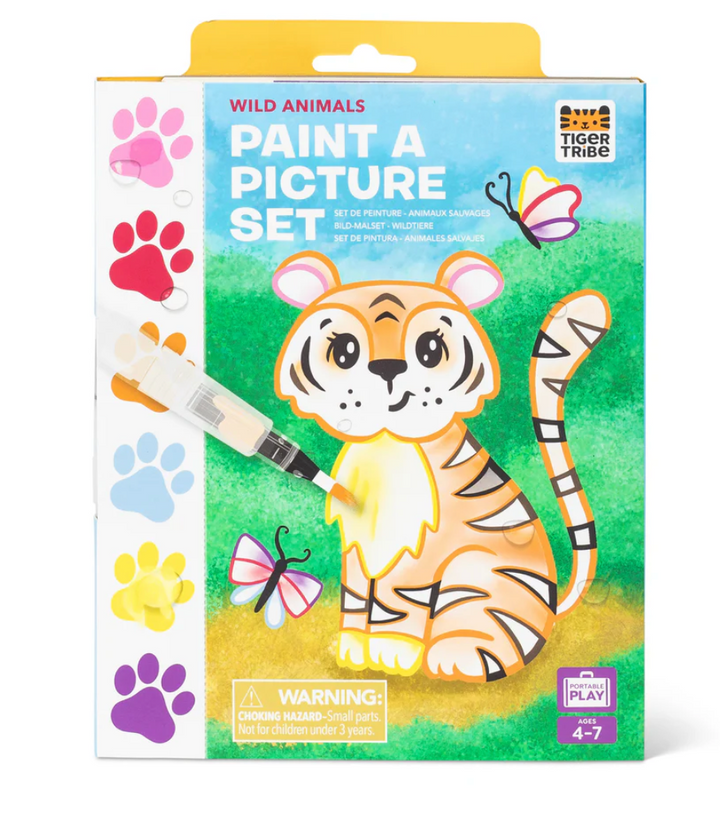 Wild Animals Paint A Picture Set