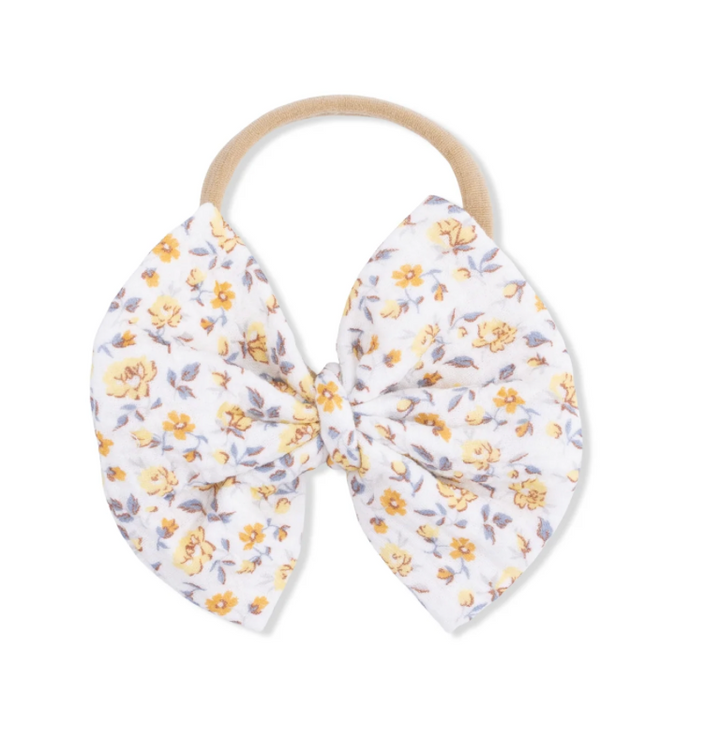 Floral Bow Headband