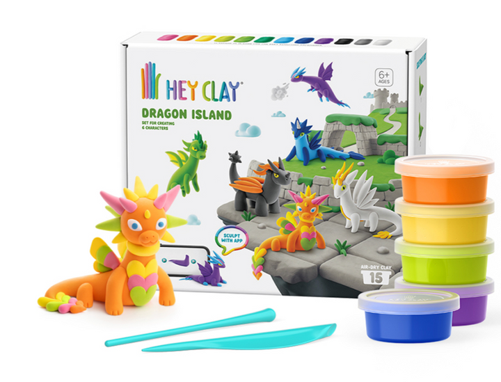 Hey Clay Dragon Island