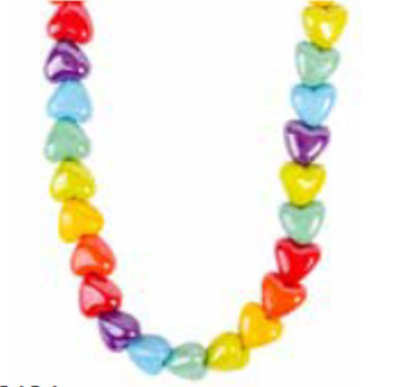 Rainbow Heart Necklace