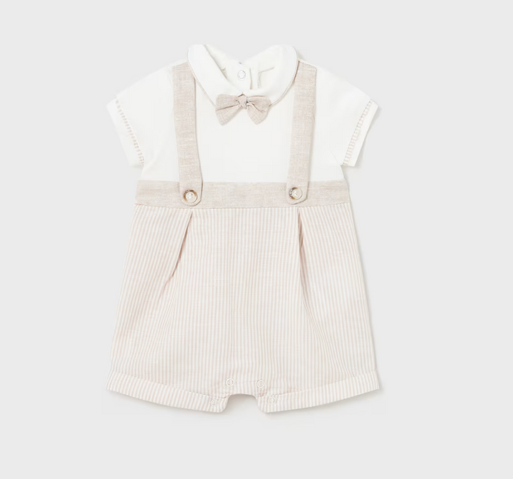 2-4 months Linen Outfit