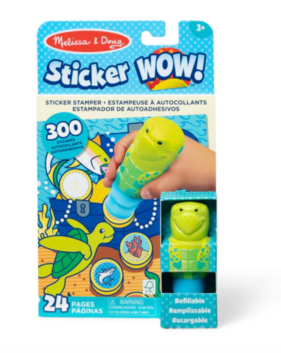 Sticker Wow Turtle
