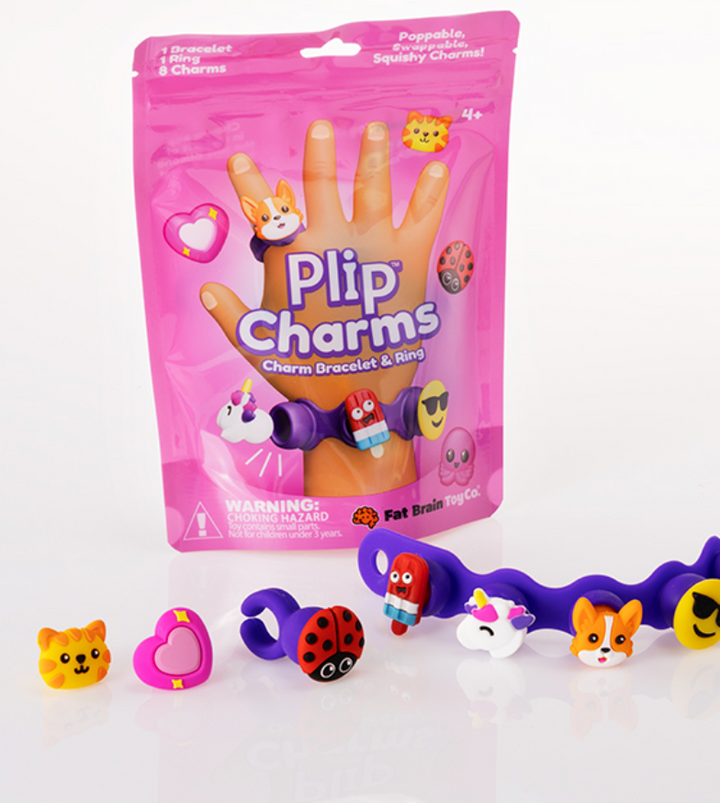 Blue Plip Charms