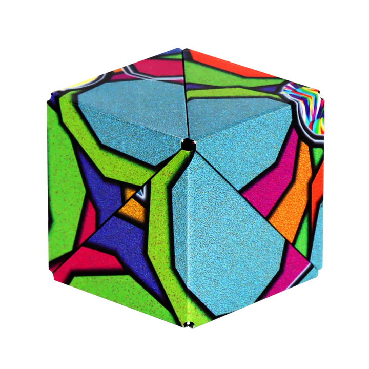 Stained Glass Shashibo Cube Art Worx