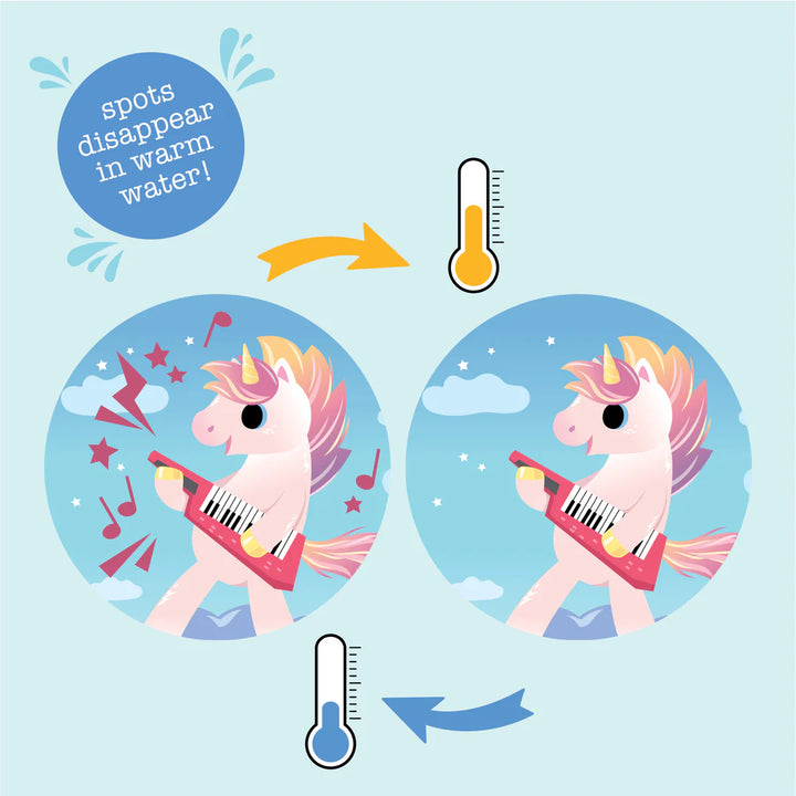 Messy Unicorns Bath Book